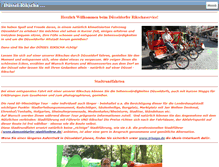 Tablet Screenshot of duessel-rikscha.de